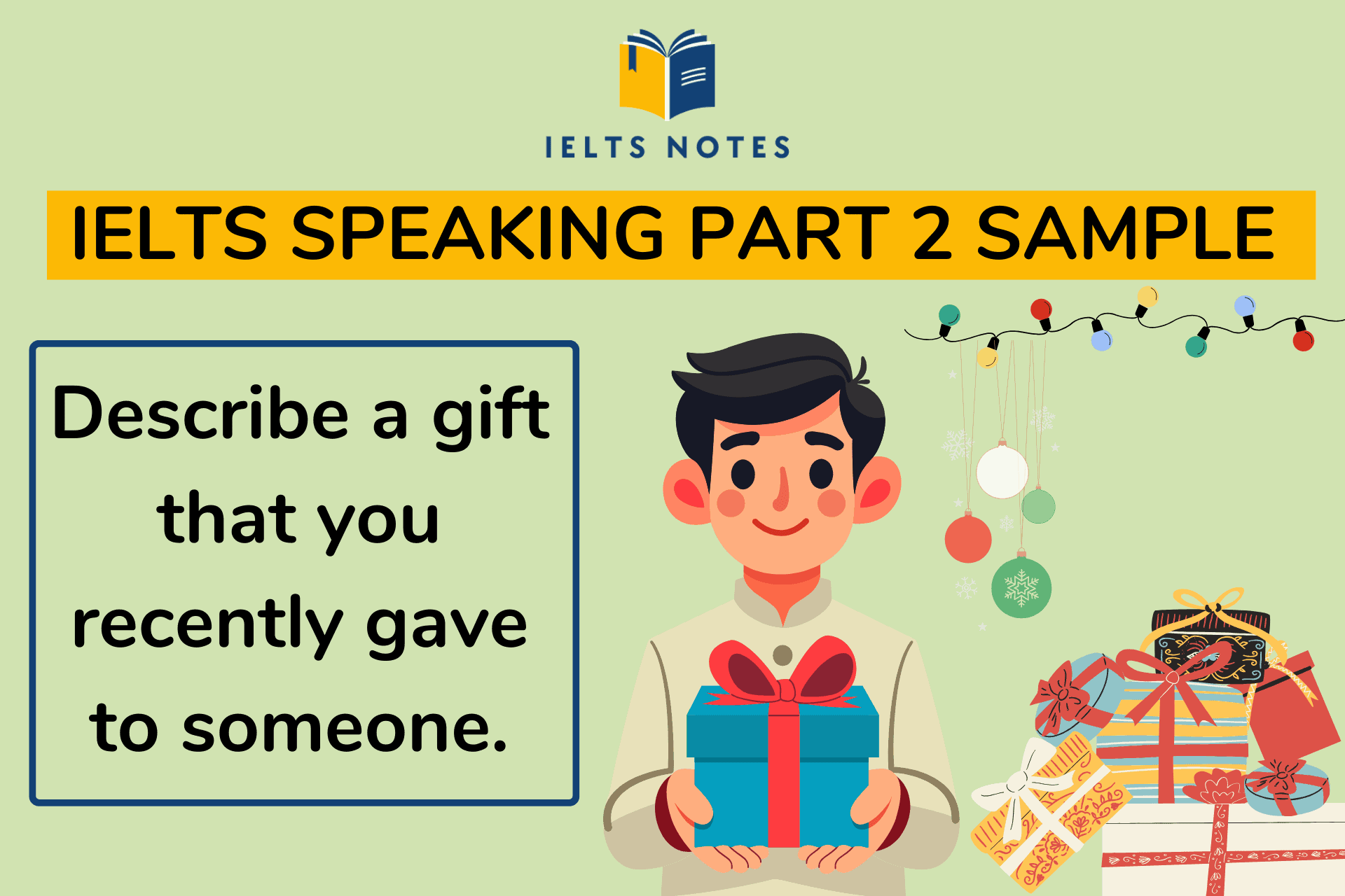 describe-a-gift-that-you-recently-gave-to-someone-ielts