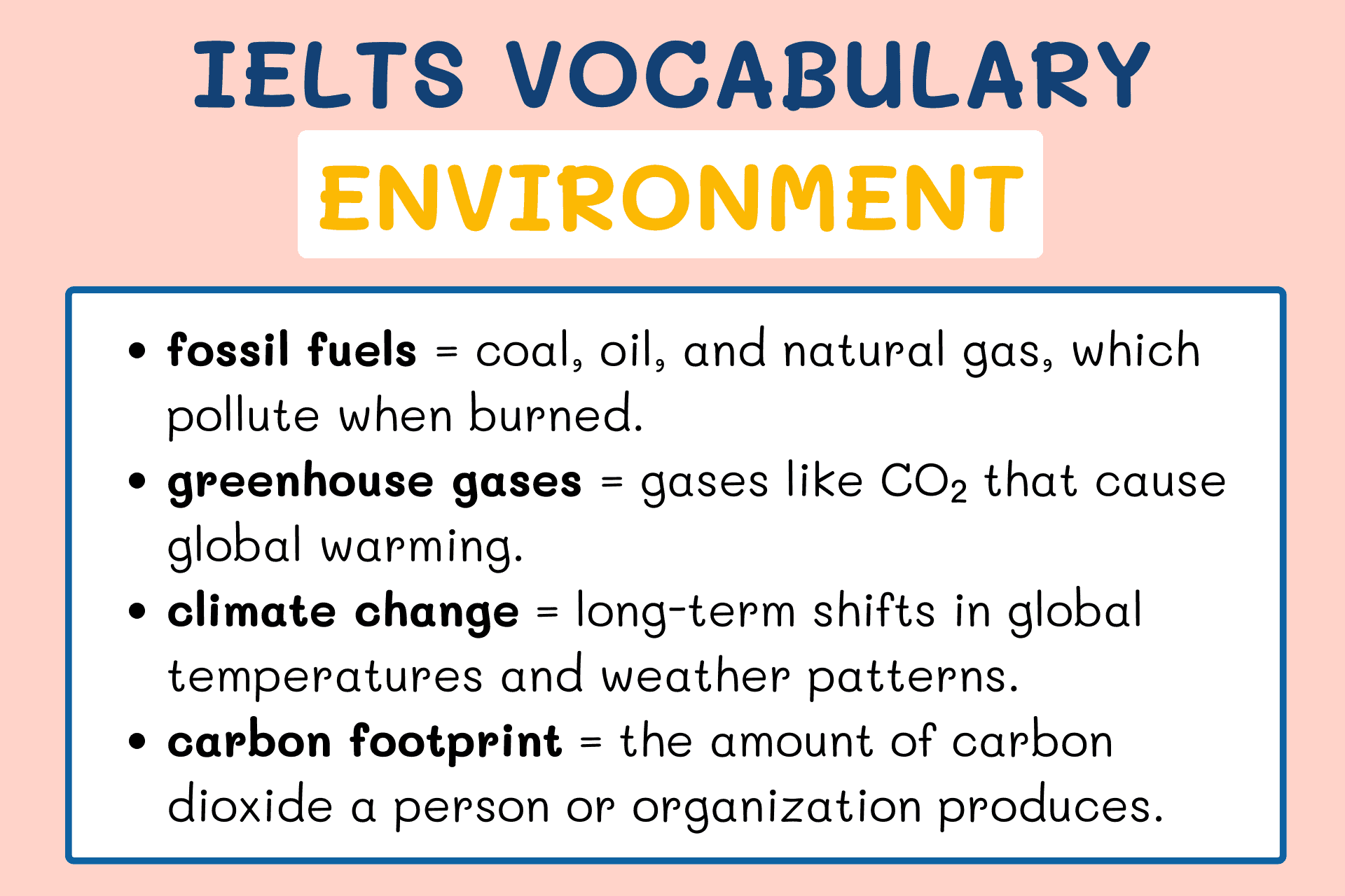 ielts-vocabulary-environment