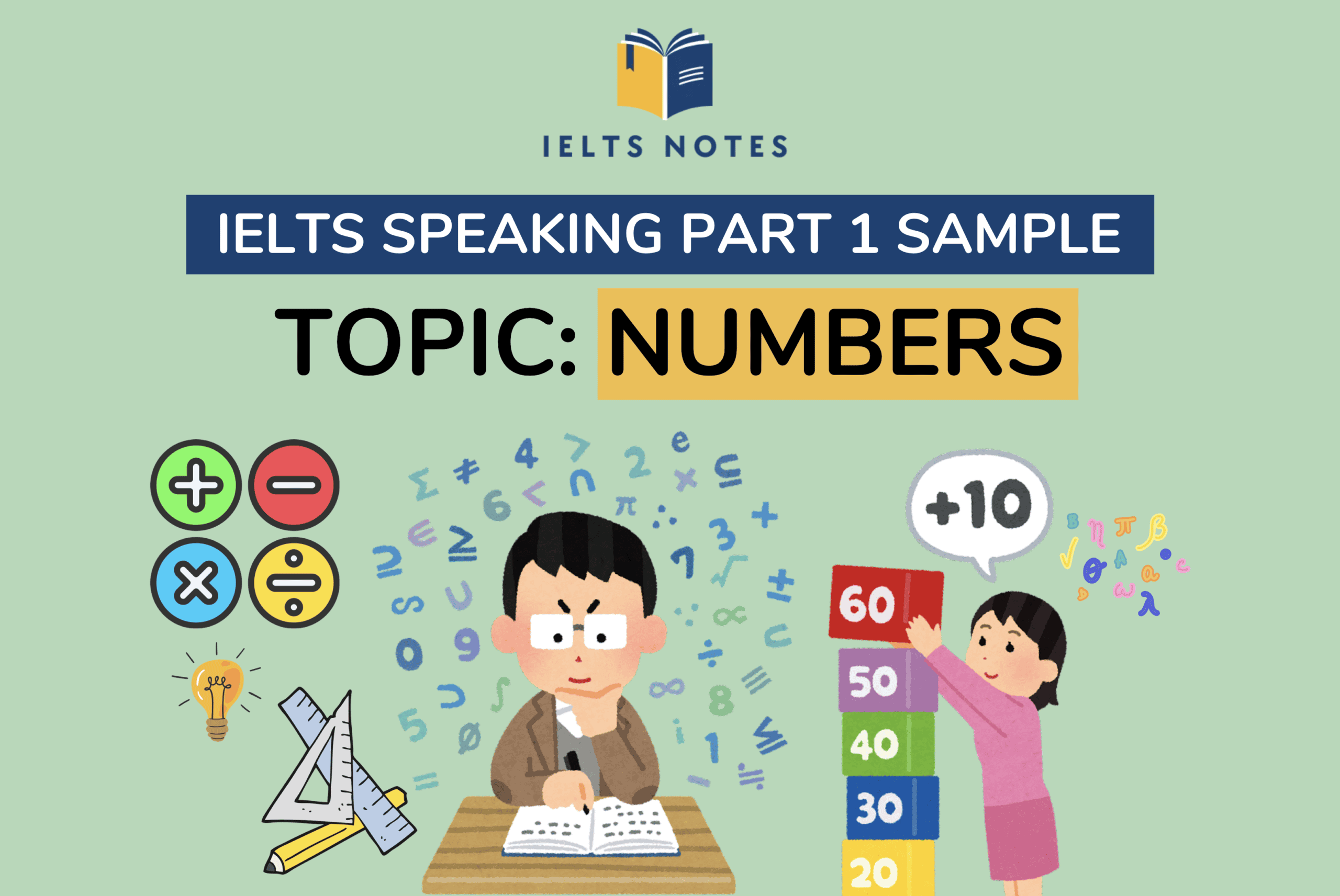 IELTS Speaking Part 1 Numbers sample answers, vocabulary and useful phrases for Band 8+